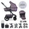 EASYWALKER Cenově zvýhodněný Set XXL kočárek Harvey5 Air Premium Granite Purple s příslušenstvím