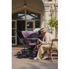 EASYWALKER Cenově zvýhodněný XXL kočárek kombinovaný Harvey5 Premium Granite Purple s příslušenstvím