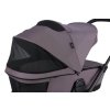EASYWALKER Cenově zvýhodněný XXL kočárek kombinovaný Harvey5 Premium Granite Purple s příslušenstvím