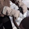 VOKSI Stroller Mitten Snow Limited Clay