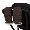 VOKSI Stroller Mitten Snow Limited Chocolate