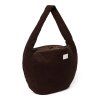 STUDIO NOOS RIB Puffy Cross Body bag Dark Brown