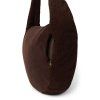 STUDIO NOOS RIB Puffy Cross Body bag Dark Brown