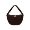 STUDIO NOOS RIB Puffy Cross Body bag Dark Brown
