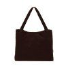 STUDIO NOOS RIB Puffy Mom Bag Dark Brown