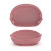 BIBADO Learning Curve™ Silikonová miska s přísavkou Blush