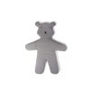 CHILDHOME Hrací deka medvěd Teddy Jersey Grey 150 cm