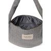 STUDIO NOOS Flannel Chalkstripe Cross Body bag Light Grey
