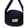 STUDIO NOOS Flannel Chalkstripe Cross Body bag Dark Blue