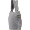 STUDIO NOOS Flannel Chalkstripe Diaper Bag Light Grey