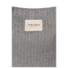 STUDIO NOOS Flannel Chalkstripe Diaper Bag Light Grey