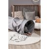 KIDS CONCEPT Hrací tunel canvas Grey
