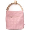 PINKIE Velká taška na kočárek Light Pink Comb