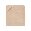 LITTLE DUTCH Osuška kapuca 75×75 Pure Beige