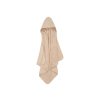 LITTLE DUTCH Osuška kapuca 75×75 Pure Beige