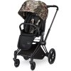 CYBEX Set Priam Podvozek All Terrain Matt Black + Priam Carry Cot a Seat Lux Fashion Butterfly