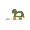 TRIXIE Dřevěná tahací hračka Mr. Dino