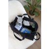 HINDBAG Basile Přebalovací taška Black