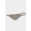 HINDBAG Sasha Ledvinka Leopard Off White
