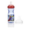 NUBY Láhev sportovní netekoucí s měkkým náustkem Super Kids modrá 300ml 9m+