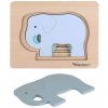 KINDSGUT Dřevěné puzzle slon
