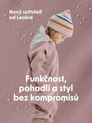 Softshellová sezóna může začít! 🌦️ Nové dětské softshellové oblečení Leokid spojuje přesně to, co od něj na jaro a podzim...