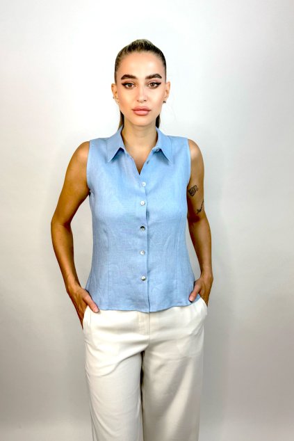 Tensione In Dámská elegantní košilová vesta
