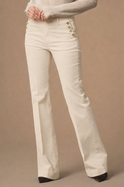 Kocca Dámské společenské kalhoty s cvoky