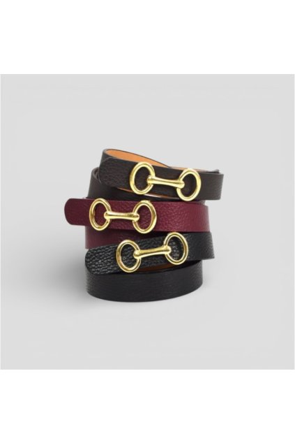 adjustable leather belt
