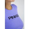 Pinko Up Dámské regular fit fialové tričko s logem