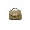 Dámská elegantní crossbody kabelka pistáciová