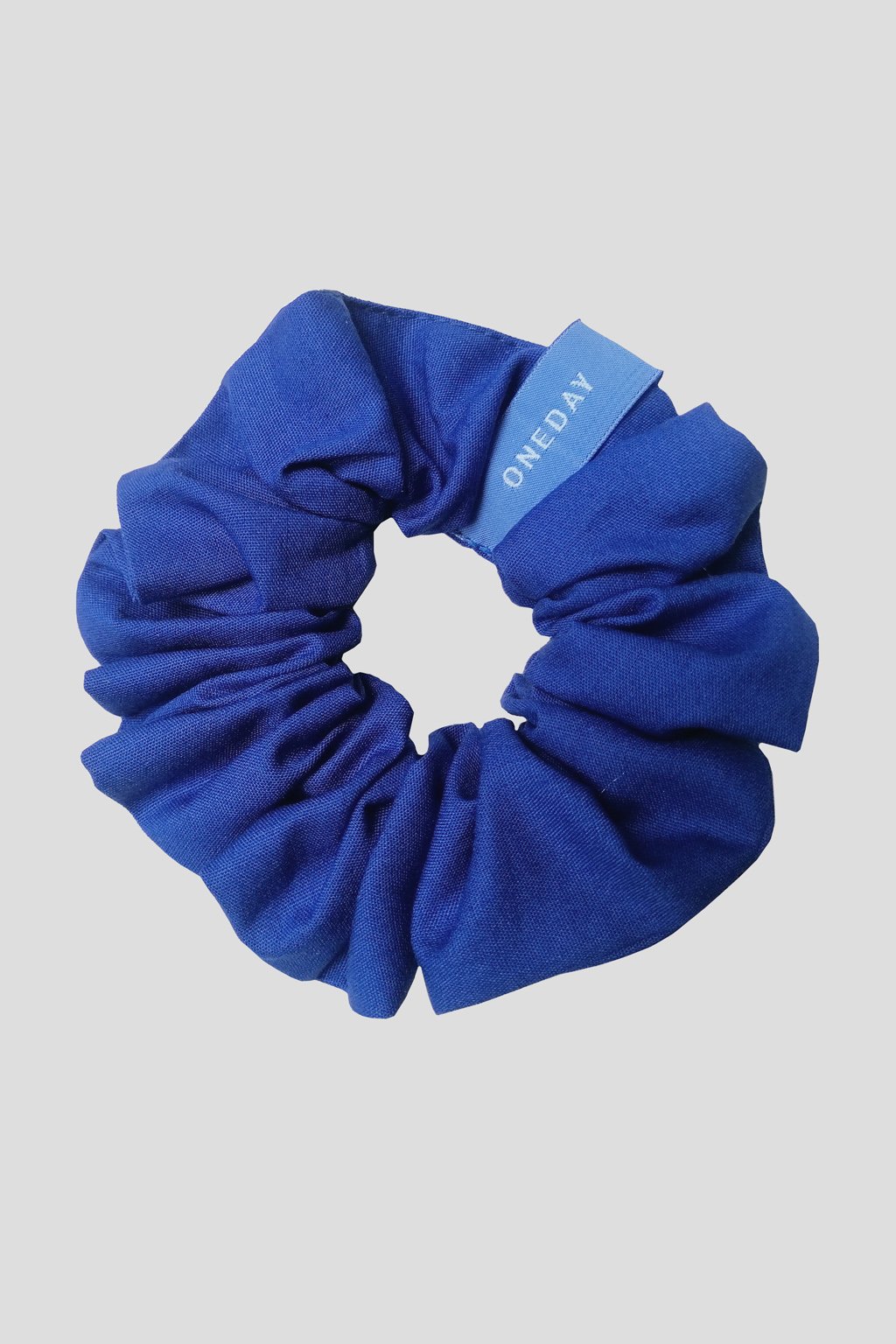oneday BEA scrunchie gunicka do vlasu bavlnena modra