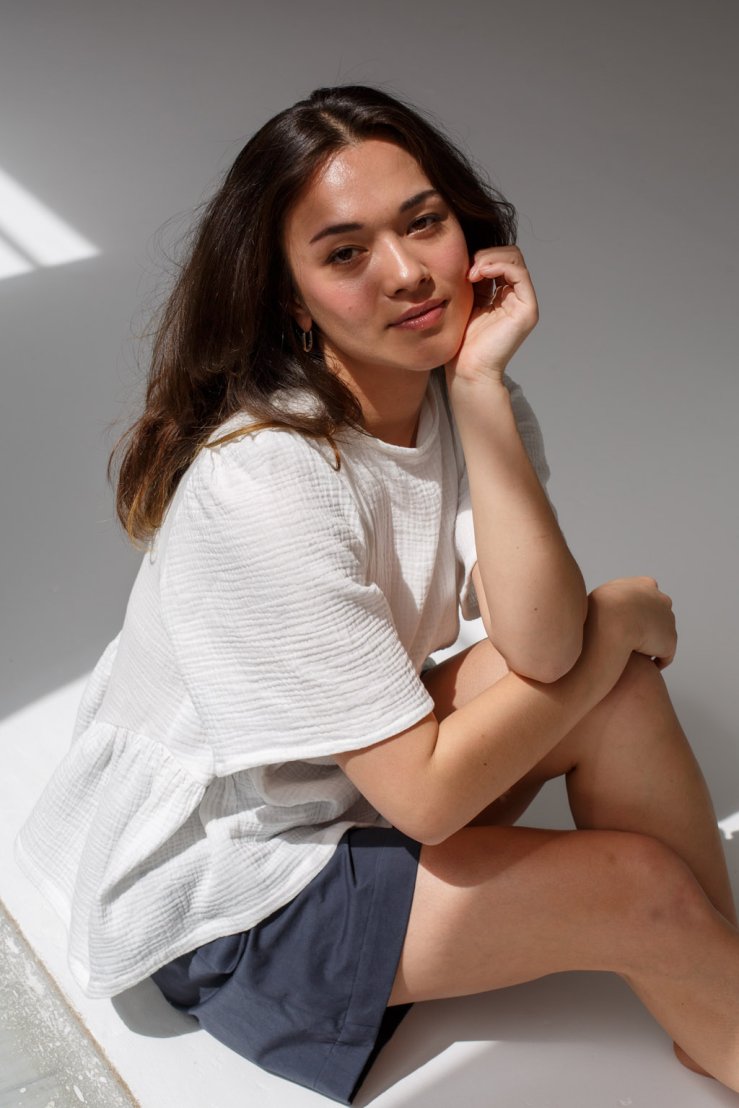 oneday BETTY muselinova halenka bila 3