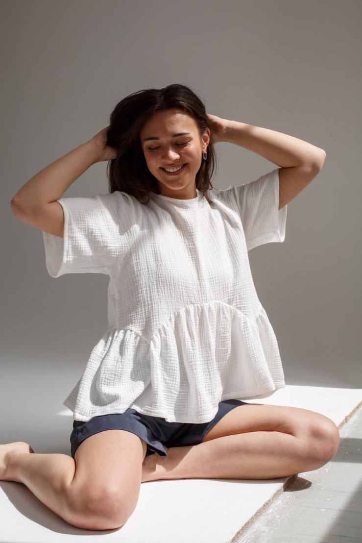 oneday BETTY muselinova halenka bila 6