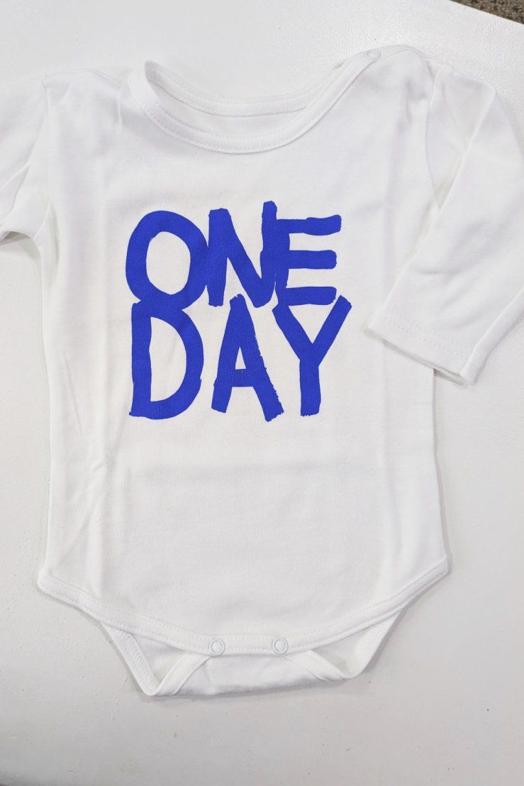 oneday detske body modre 6