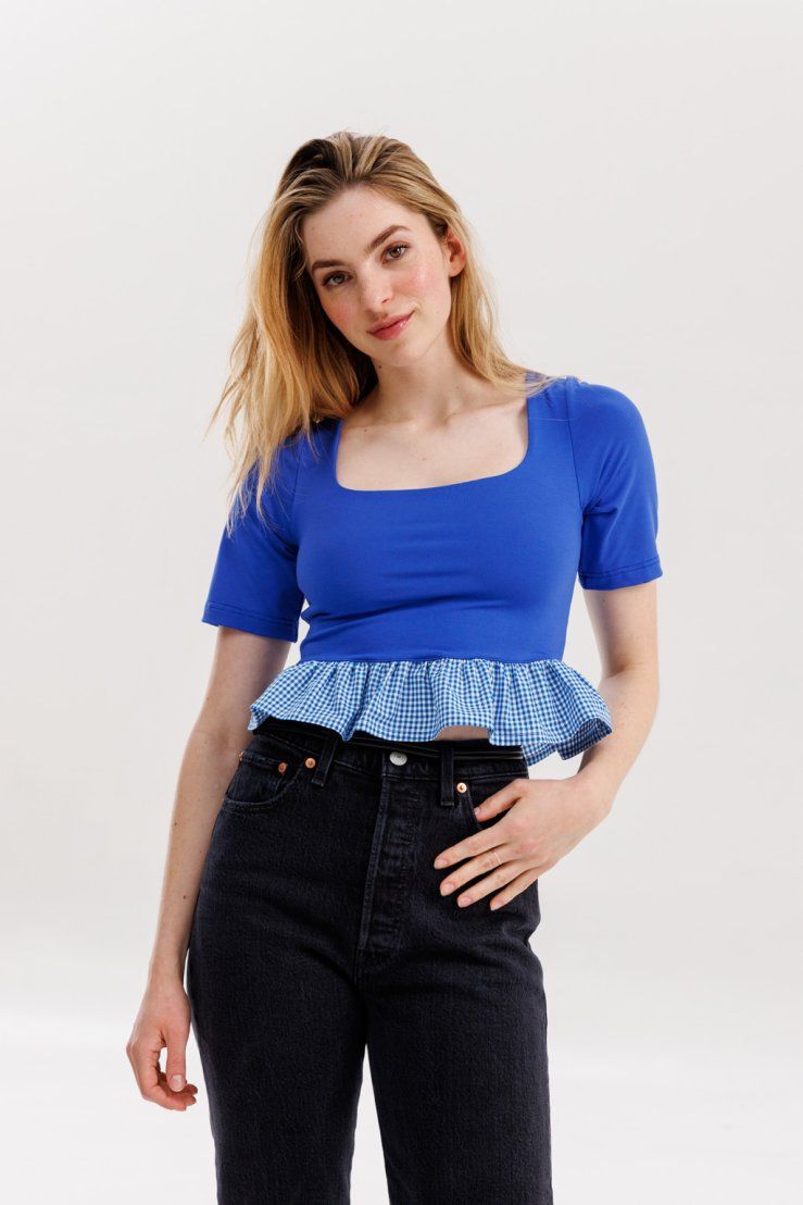 oneday FREYA top modry 4