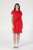 oneday variabilni saty EMMA s kratkym rukavem cervene 7