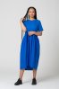 oneday dlouhé šaty s řasením NADA modre 2