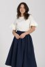 oneday anna bavlnena sukne tmave modra 5a