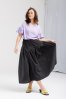 oneday ARIEL bavlnena sukne cerna antracitova 12