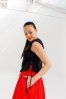oneday LOLA sukne cervena 4