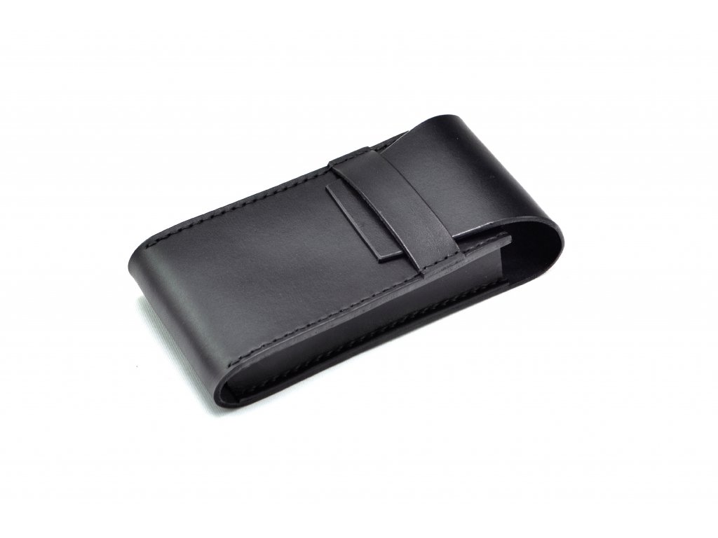 Kožené pouzdro na 3 doutníky - klasické