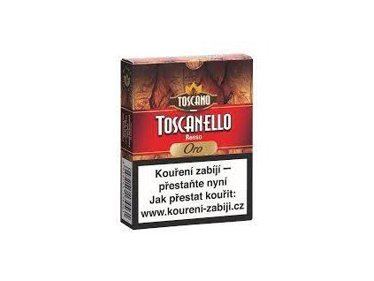 Toscanello Rosso Oro mini doutníky, balení 5 ks