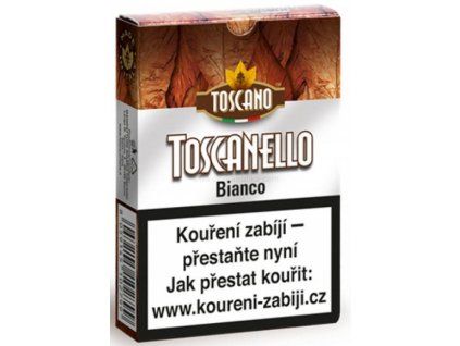 Toscanello Bianco Grappa mini doutníky, balení 5 ks