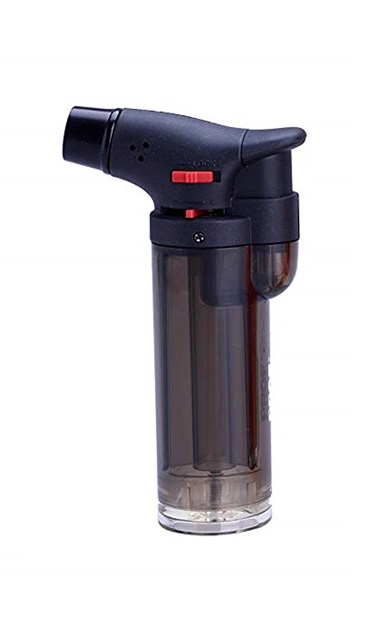 Doutníkový zapalovač Prof Torch šedý