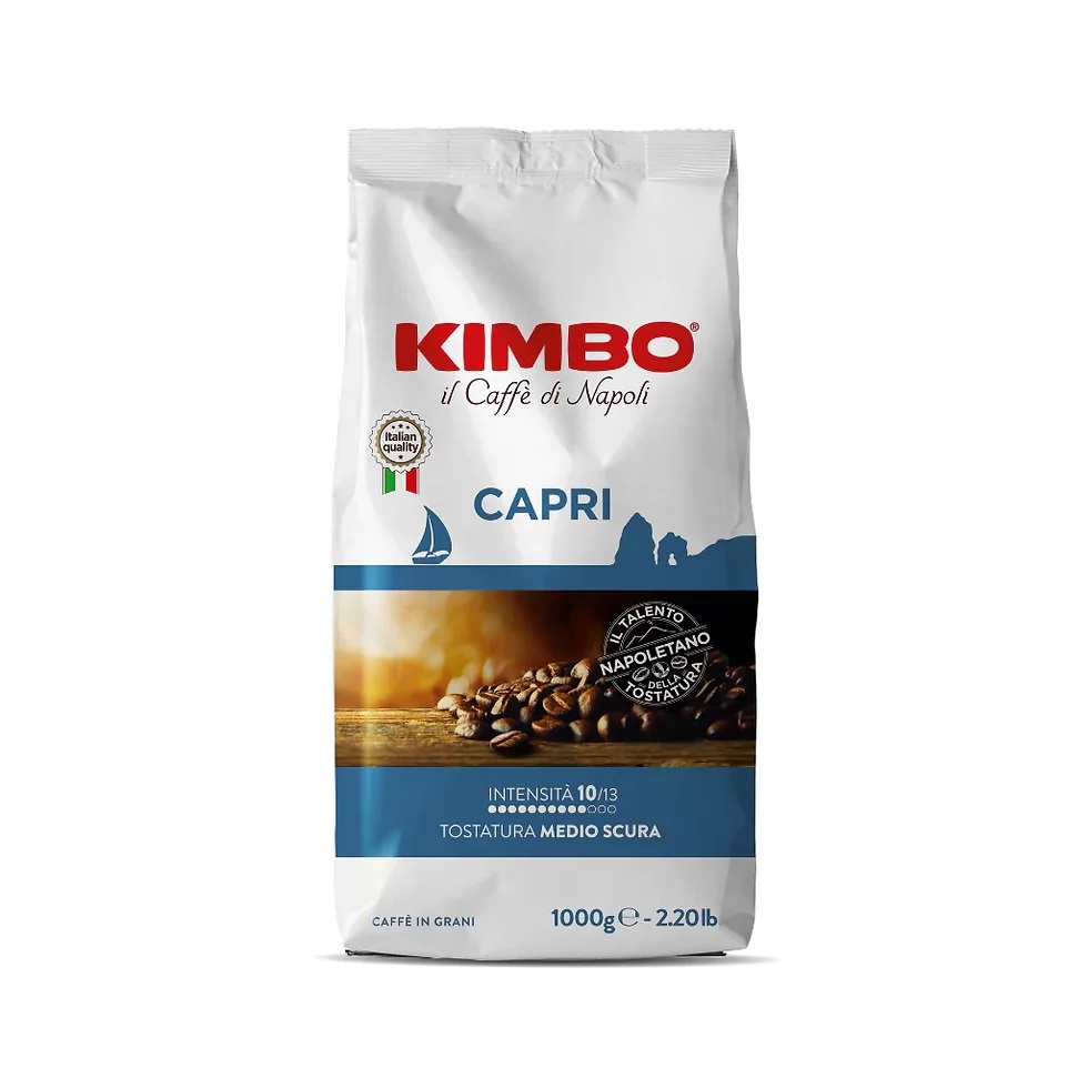 Zrnková káva Kimbo Caprii 1kg