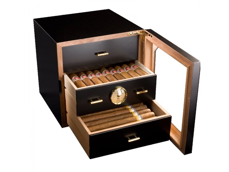 Humidor Adorini Chianti Medium 100D černý