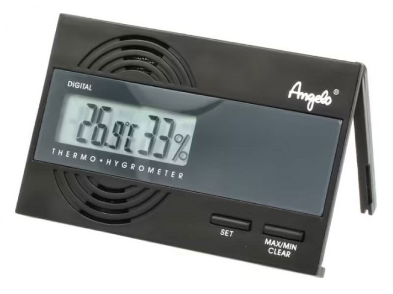 Angelo Vlhkoměr digitální Angelo- černý