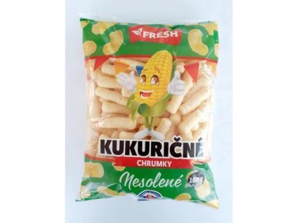 Fresh bezlepkové chrumky kukuričné nesolené 100g