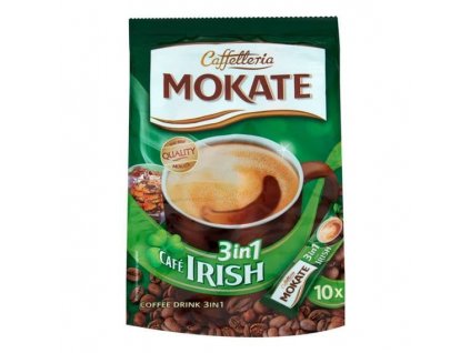 mokate 3in1 irish cream instant coffee 10 x 17g poland 19226 p